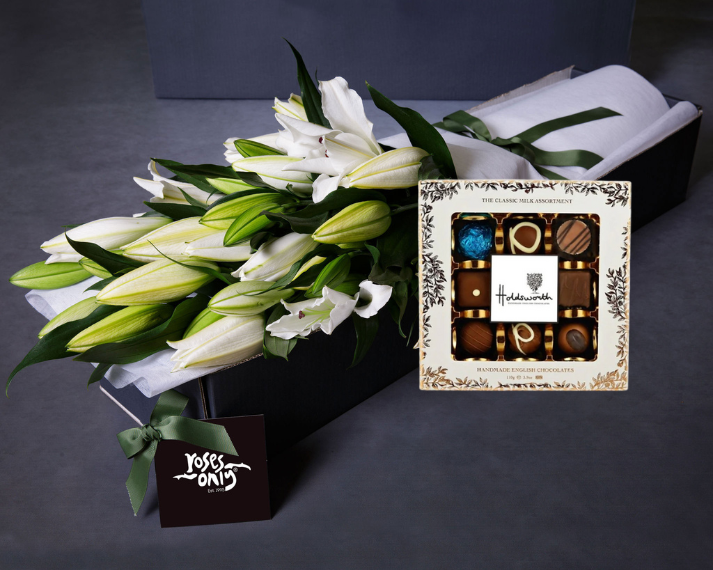 White Lilies & Chocolate