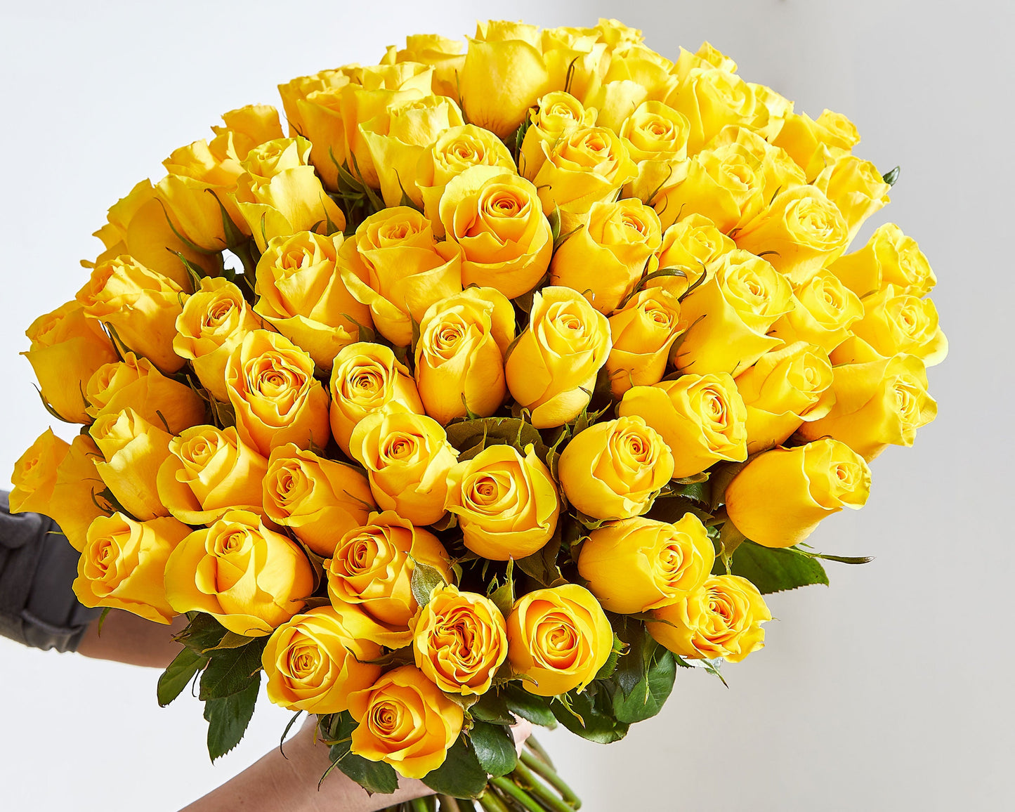 Long Stemmed Yellow Roses