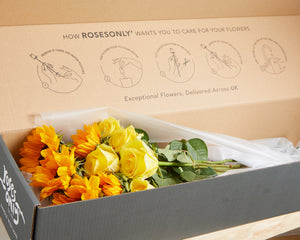 5 Rose & Sunflowers