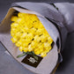 Yellow Magnificent Rose Bouquet