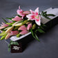 Fragrant Pink Lilies