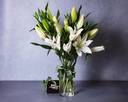 Fragrant White Lilies