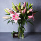 Fragrant Pink Lilies