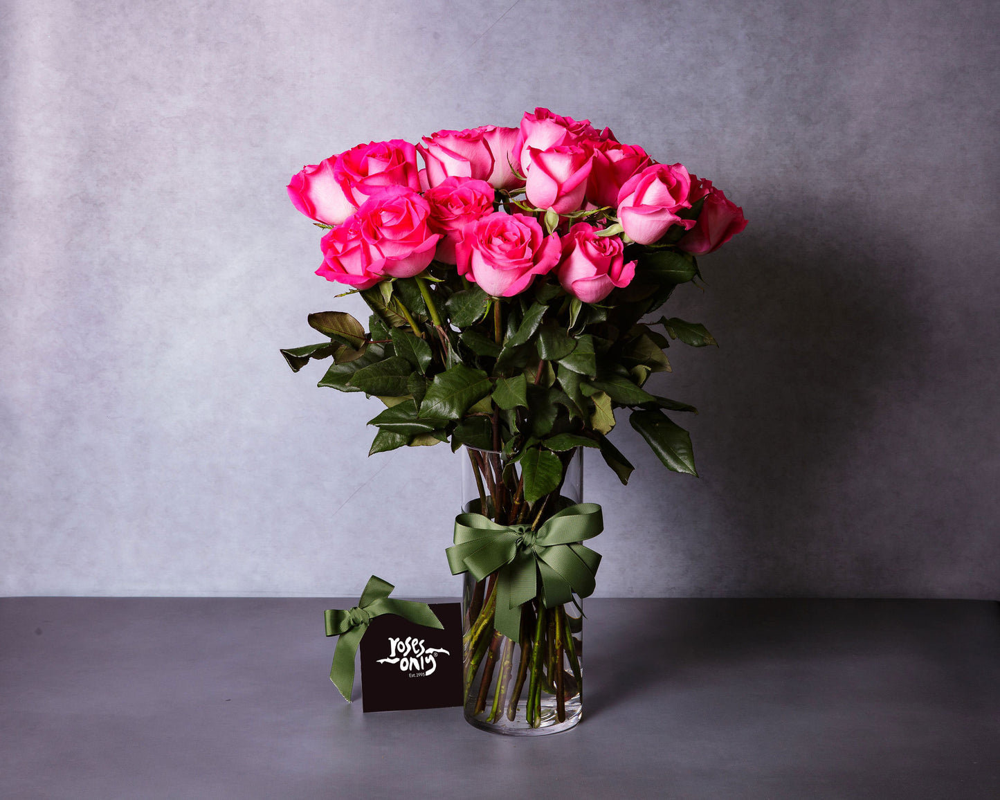 Long Stemmed Pink Roses