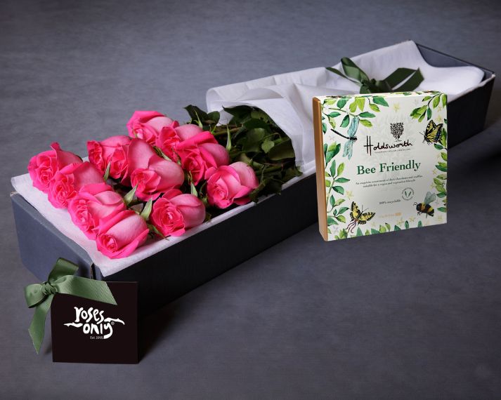 Pink Roses & Chocolates