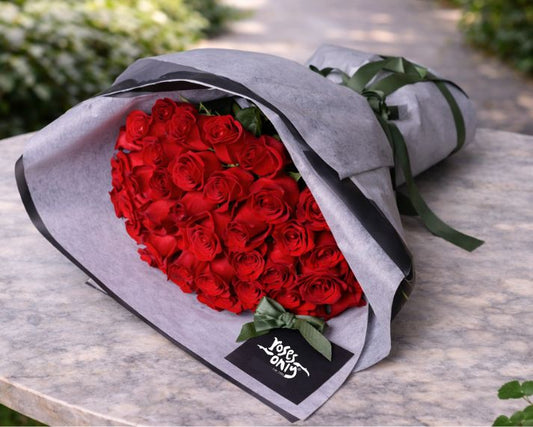 Valentine's Day Roses - Red Magnificent Rose Bouquet
