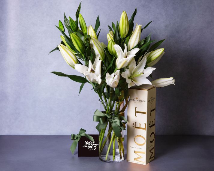 White Lilies & Champagne