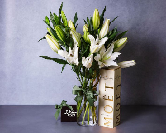White Lilies & Champagne