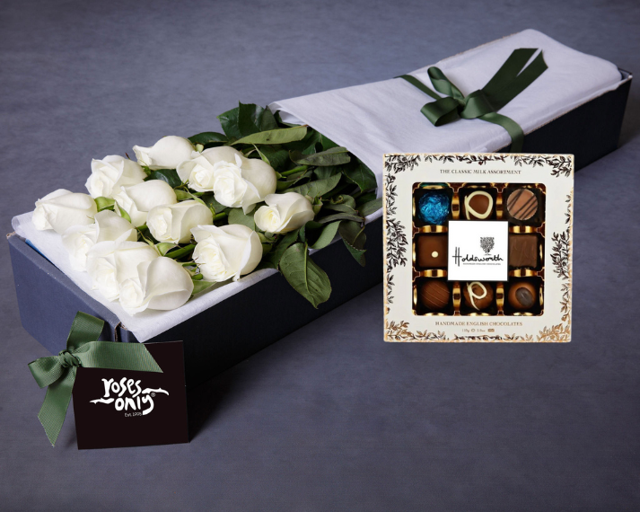 White Roses & Chocolate