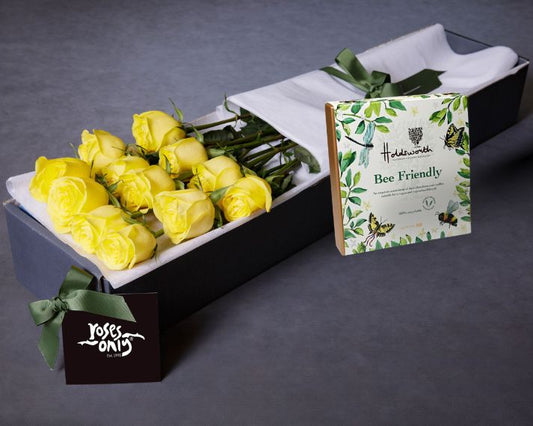 Yellow Roses & Chocolate