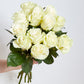 Long Stemmed White Roses