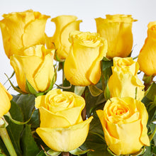 12 Yellow Roses & Chocolates