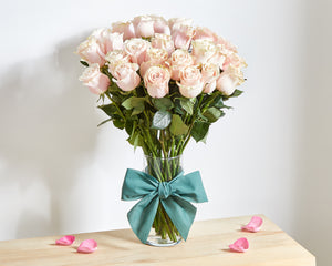 24 Pink Roses